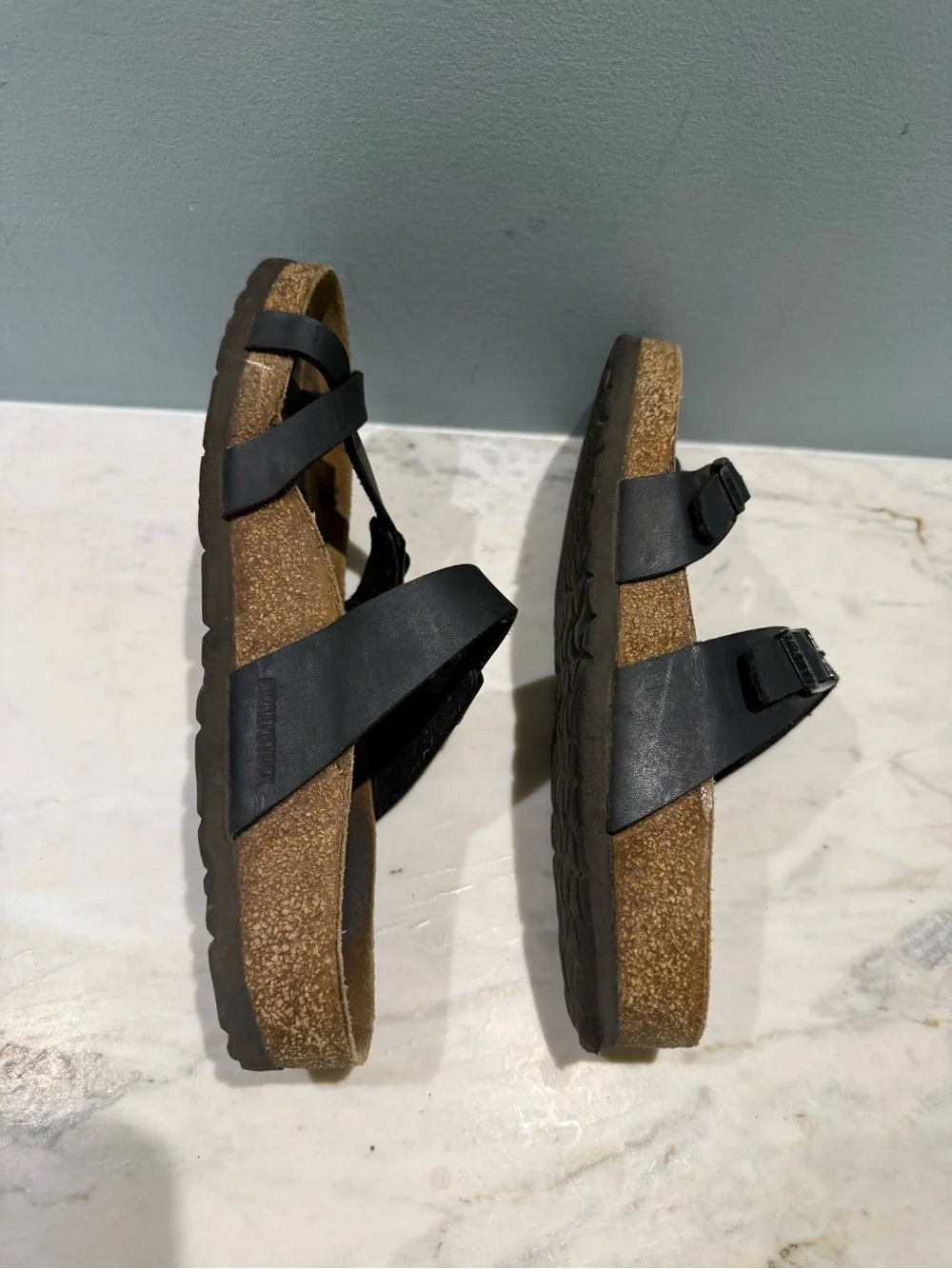 Birkenstock Mayari Black Thong Sandal, size 38 EU - Picture 4 of 7